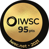 IWSC 2021 Gold award, 95 points
