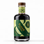 Bottle of Wild & Wonder with botanical ingredients. Elderberry, bramble and apple flavour